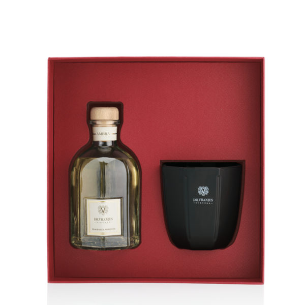 Gift Box 250 ml con bamboo + Candle Onice 200 gr