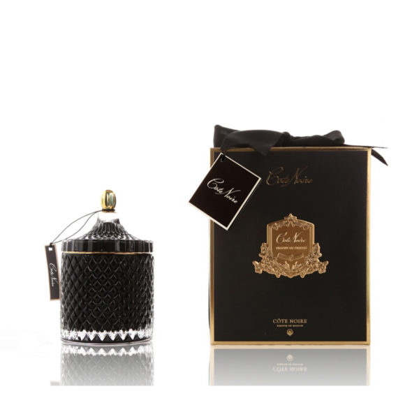 cote noir limited editions candles candela profumata grand black art deco candles scatola GML45008