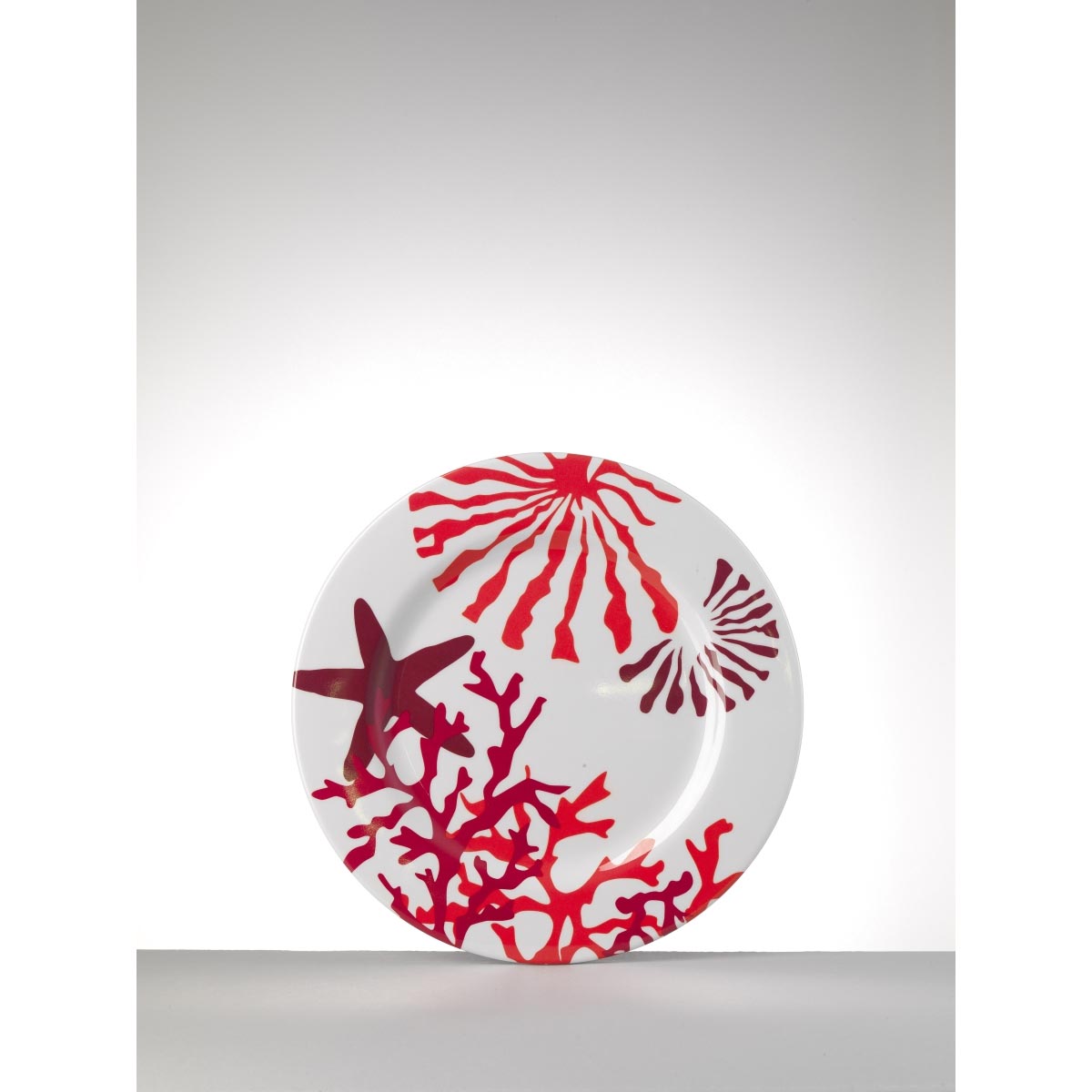 Piatto medio Corallo rosso