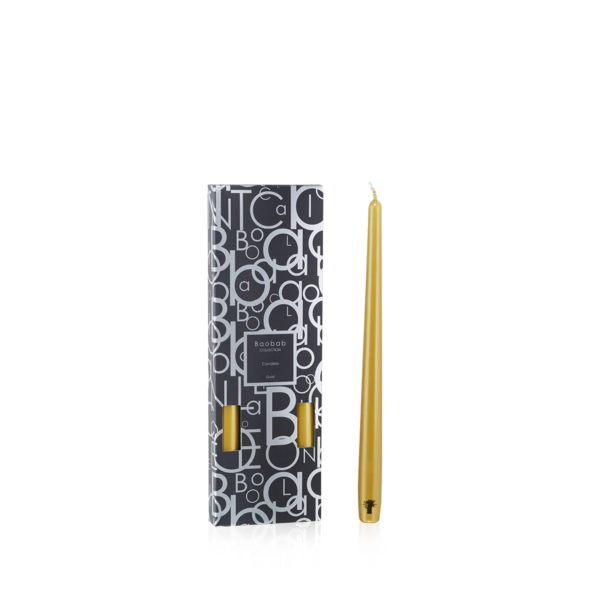 Candela colore oro