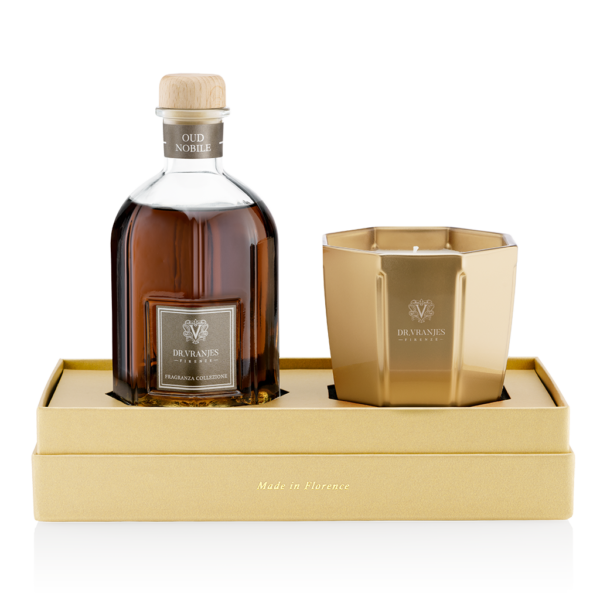 Gift Box 250 ml + Candela 200 Gr