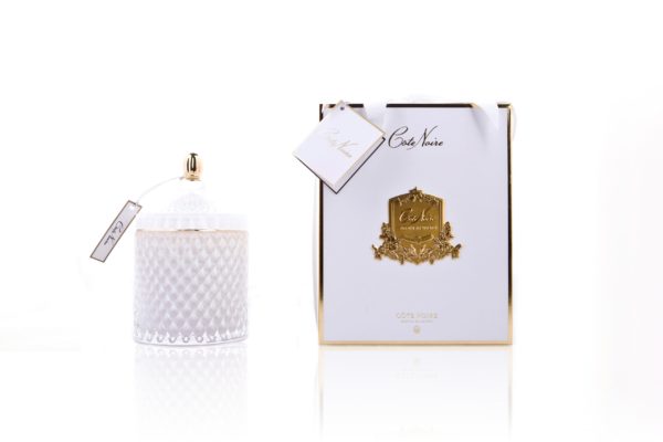Candela Grand White Art Deco, profumazione White Garden - immagine 2
