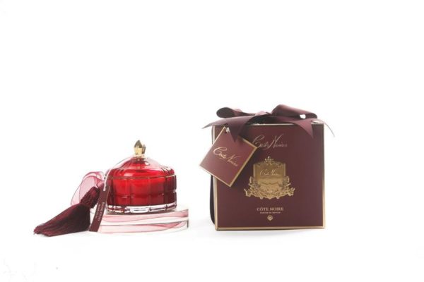 Limited Editioncandle ArtDeco Burgundy 800x 1