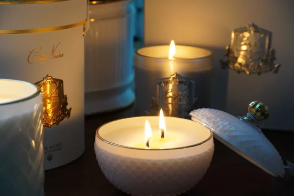 Candela tonda Art Deco Bianca - immagine 3