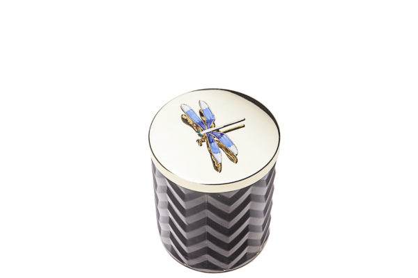 Candela profumata vaso a spina Blu