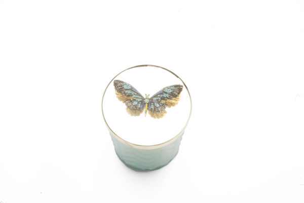 Candela profumata vaso a spina Tiffany
