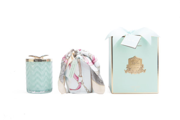 Candela profumata vaso a spina Tiffany - immagine 2