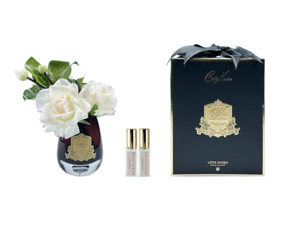 Tea Rose Pink Blush - vaso nero