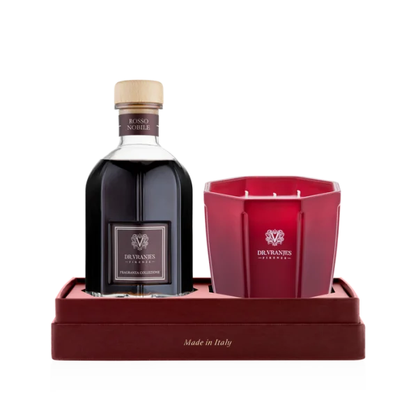 Gift Box 500 ml + Candela 500 gr.