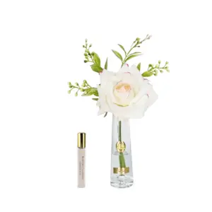 Summer Rose in seta lavabile, Pink Blush