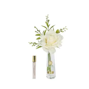 Summer Rose in seta lavabile, Champagne