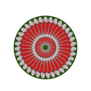 Silver Ware Cucchiai tondo